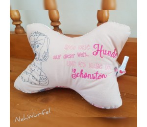 Stickserie - Sprüche Hund